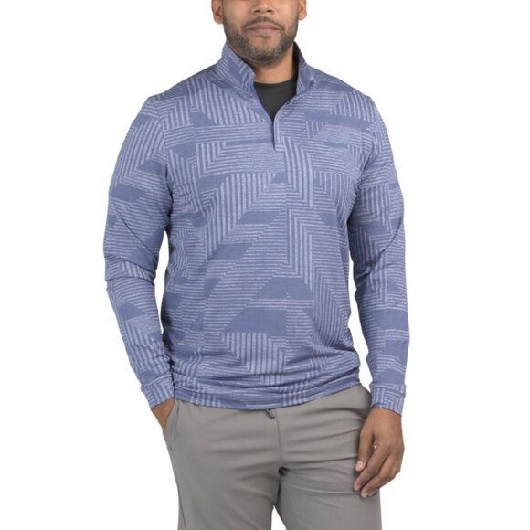 UNDER ARMOUR Starlight Playoff 3.0 Geometrix Quarter Zip Top - Picture 1 of 2